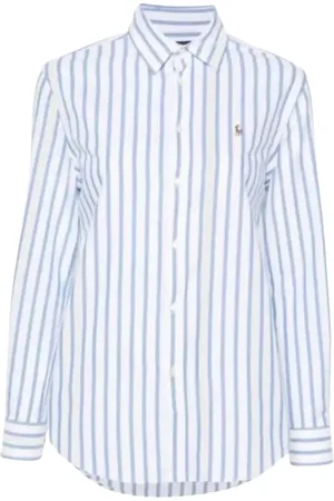 Ralph Lauren Shirts, female, , S, Cotton Shirt with Stripes