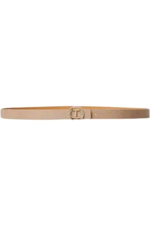 Twin-Set Belts, female, , S, Lizard Print Low Waist Belt