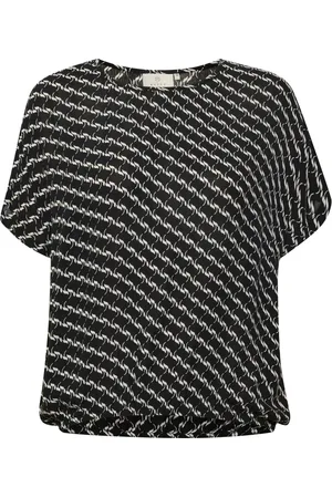Kaffe Amber Blouse with Graphic Print