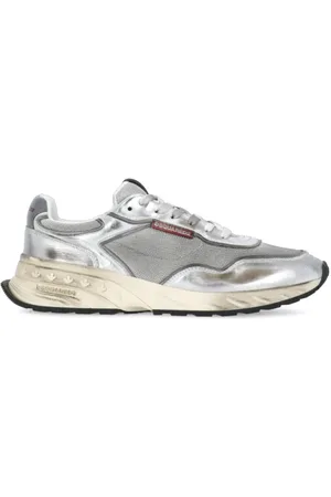 Dsquared2 Grey Trainers with Logo Details