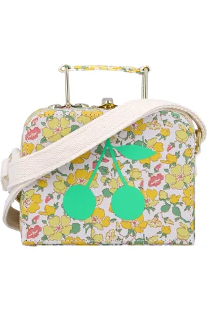 BONPOINT Bags, female, , ONE SIZE, Yellow Mini Shoulder Bag Cherry Floral