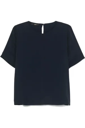 SEVENTY BY SERGIO TEGON Blouses, female, , L, Silk Blend Elegant Shirt