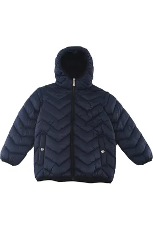 John Richmond Winterjackets, unisex, , 8 Y, Quilted Hooded Jacket