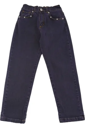 John Richmond Purple classic jeans with elastic waist