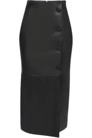 Nina Ricci Leather Skirts, female, , S, Leather Pencil Skirt