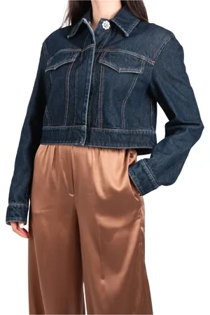 Sportmax Denim Jackets, female, , 3XS, Midnight Jacket