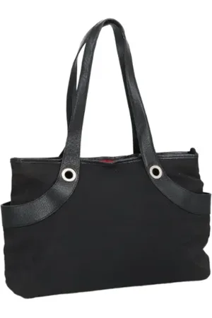 Bvlgari Pre-owned Tote Bags, female, , ONE SIZE, Pre-owned Canvas shoulder-bags