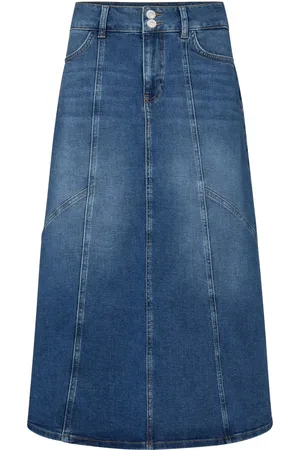 Mos Mosh Denim Skirts, female, , W24, Denim A-line Skirt