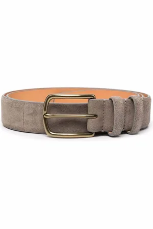 Officine creative Belts, male, , 95 CM, Suede Belt with Unique Design