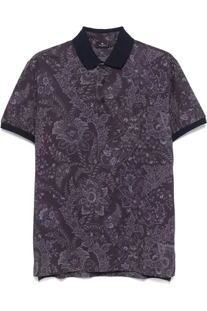 Etro Polo Shirts, male, , XS, Casual Cotton T-Shirt