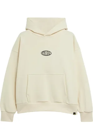 BARROW Hoodies, female, , XS, Vanilla Hoodie with All-Over Prints