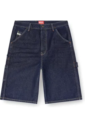 Diesel Denim Shorts, male, , W29, Denim Bermuda Cargo Shorts