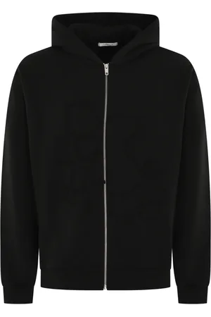 FLÂNEUR Blossom Patches Zip-Up Hoodie