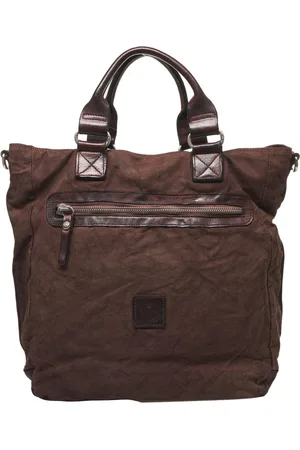 Campomaggi Canvas & Leather Business Bag