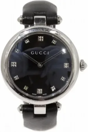 Gucci Pre-owned Leather watches