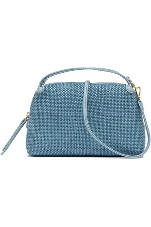Gianni chiarini Handbags, female, , ONE SIZE, Clear Alifa Straw Handbag