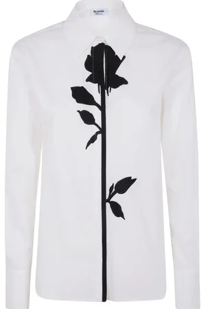 Blugirl Shirts, female, , S, Buttoned-Cuff Shirt Classic Collar