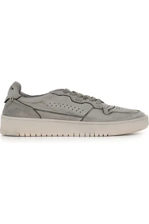 Lemargo Sneakers, male, , 9 UK, Cemento Leather Trainers