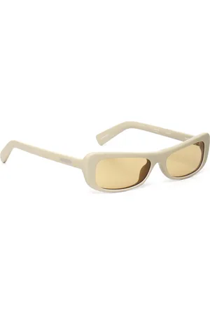 Jacquemus Sunglasses, unisex, , ONE SIZE, Butter Yellow Lens UV Protection Sunglasses