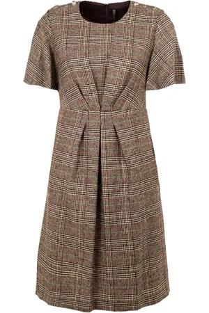 Manila Grace Midi Dresses, female, , S, Short Pleated Dress for Women