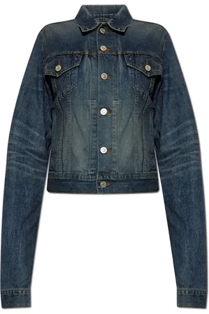 Balenciaga Denim Jackets, female, , M, Denim jacket with vintage effect