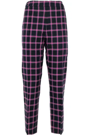 Manila Grace Slim-fit Trousers, female, , L, Womens Cigarette Trousers