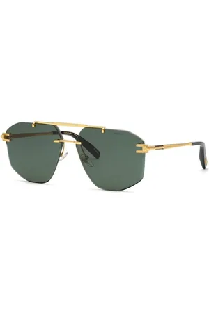 Chopard Sunglasses, male, , 64 MM, Gold Frame Grey/Green Lens Sunglasses