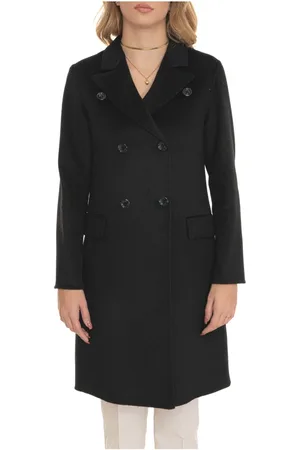 Liu Jo Double-Breasted Coats, female, , XS, Classic Wool Blend Double-Breasted Coat