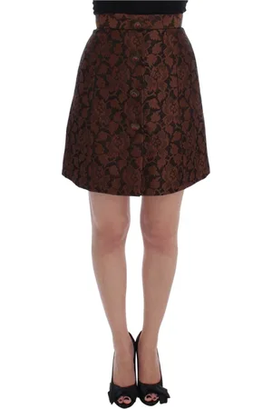 Dolce & Gabbana Elegant Brocade Bubble Skirt