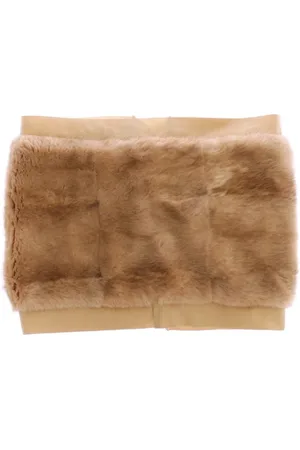Dolce & Gabbana Winter Scarves, female, , ONE SIZE, Luxury Mink Fur Scarf Foulard Neck Wrap