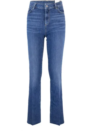 Liu Jo Boot-cut Jeans, female, , W32, Straight Leg Jeans with Rhinestone Detail
