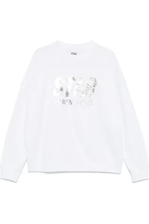 Golden Goose Sweatshirts, female, , XS, Logo Print Jumper