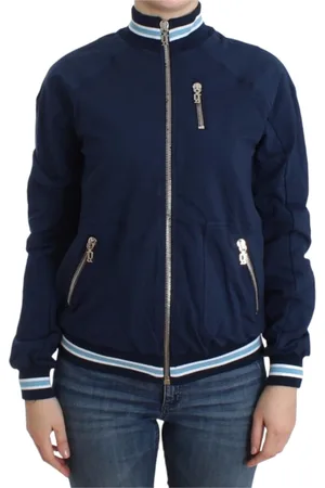 John Galliano Zip-throughs, female, , XS, Zip-Up Cardigan with Logo Detail