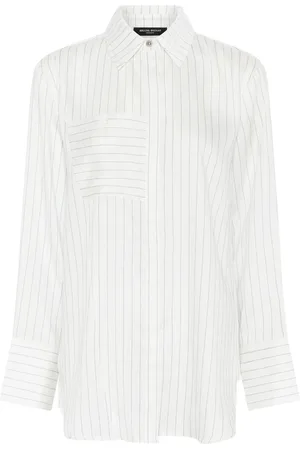 Bruuns Bazaar Shirts, female, , L, Striped Shirt with Chest Pocket