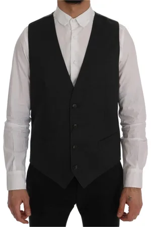 Dolce & Gabbana Suit Vests, male, , XL, Elegant Vest