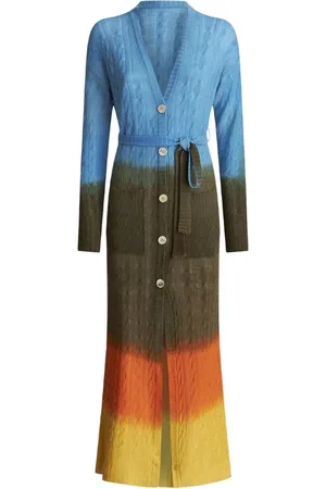 Etro Knitted Dresses, female, , XS, Wool Dress with Flared Silhouette
