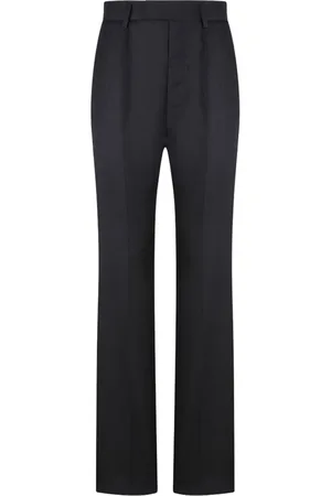Vivienne Westwood Charcoal Grey Pleat Detailing Trousers