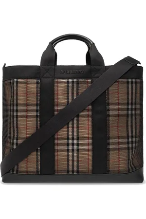 Burberry Tote Bags, female, , ONE SIZE, Leather Shopper Bag with Logo Detail
