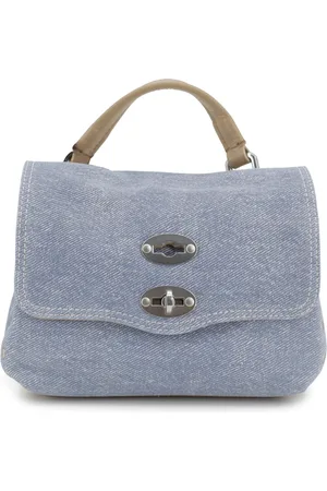 Zanellato Handbags, female, , ONE SIZE, Clear Logo Denim Tote Bag