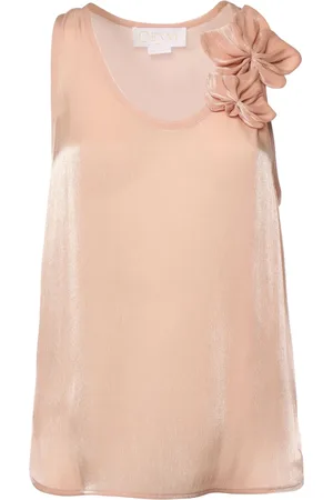 GENNY Sleeveless Tops, female, , XS, Orchid Embellished Top