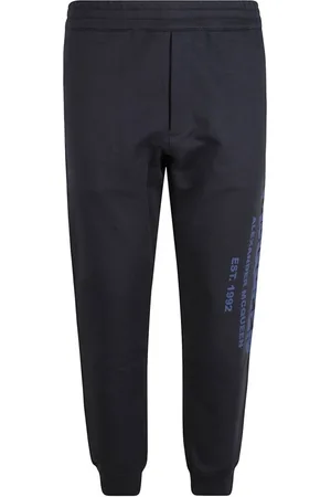 Alexander McQueen Sweatpants, male, , M, Logo Cotton Joggers