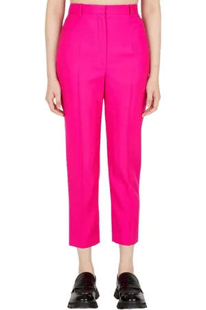 Alexander McQueen Cropped Trousers, female, , XS, Tailored Cropped Suiting Trousers