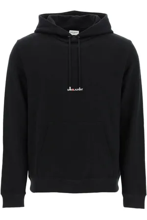 Saint Laurent Hoodie Sweatshirt with Logo Detail