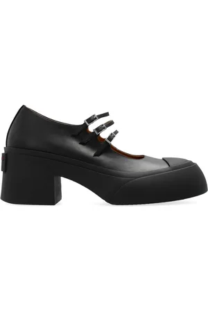 Marni Pumps, female, , 3 UK, Leather Pumps with Adjustable Buckle Straps