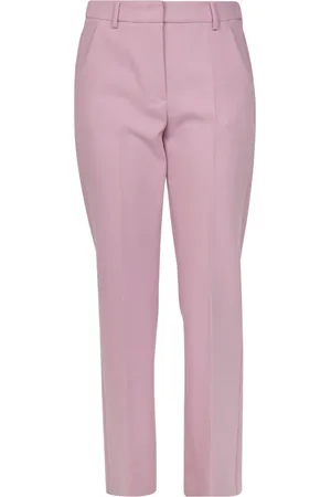Max Mara Slim-fit Trousers, female, , S, Straight Leg Stretch Fabric Trousers