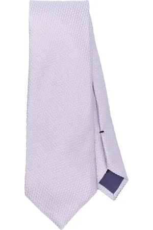 Tom Ford Silk Diagonal Basket Weave Tie