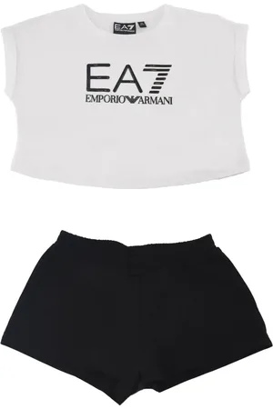 Emporio Armani Sport Sets, female, , 12 Y, Sporty T-shirt and Shorts Set