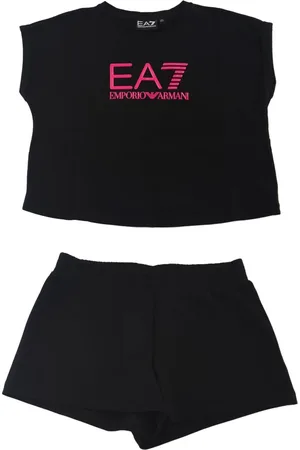 Emporio Armani Sport Sets, female, , 10 Y, Sporty T-shirt and Shorts Set