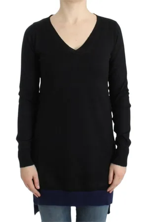 Costume National Elegant V-Neck Jumper
