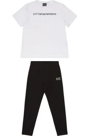 Emporio Armani Sets, male, , 10 Y, Sporty T-shirt and Shorts Set